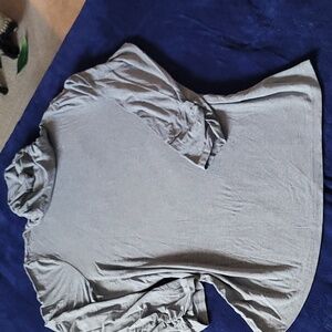 Norm Thompson Gray Women's Jersey Tunic Top XL